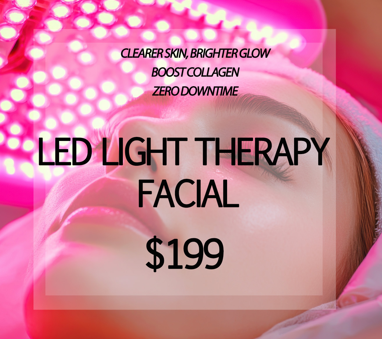 LED Light Therapy Facial