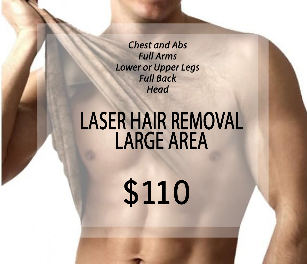 Laser Hair Removal - Large Area